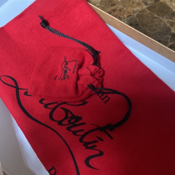 Selling these beautiful Christian Louboutin Decollete heels! NEVER WORN. - Picture 3 of 5